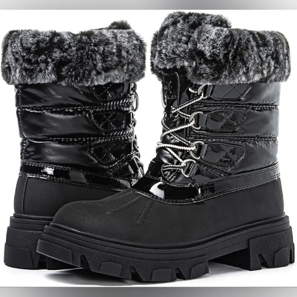 (S-RC1173)  GLOBALWIN Women's Winter Boots Sz 7